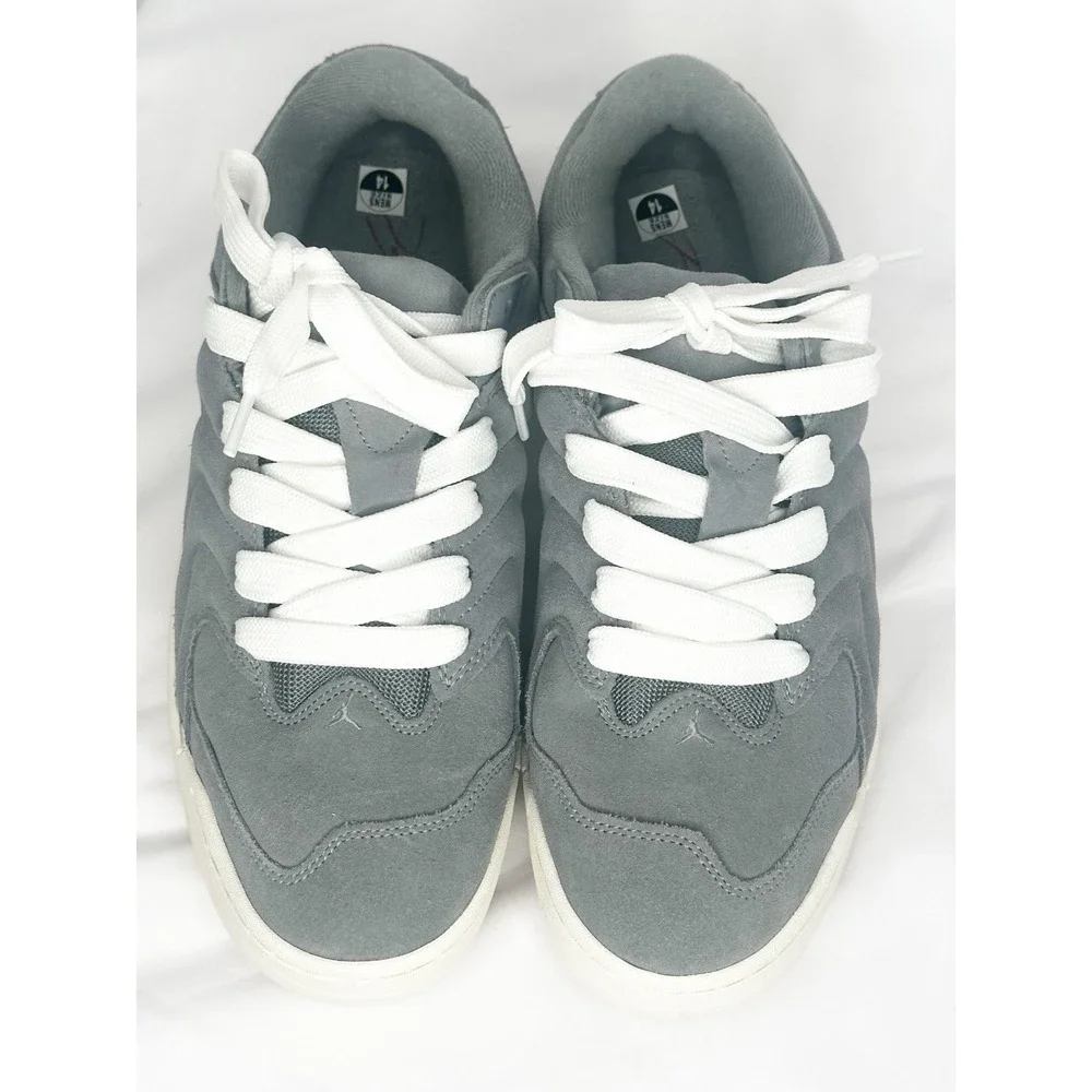 Jordan Session Skateboard Shoes Unisex Gray White Size 14 IB3731-003 NEW